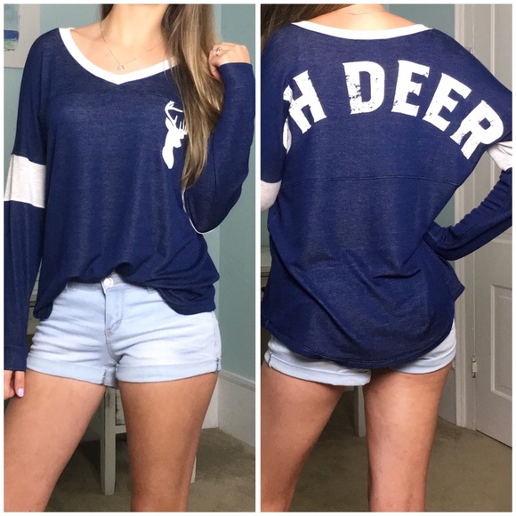 “Oh Deer” Top Size M - Picture 2 of 7